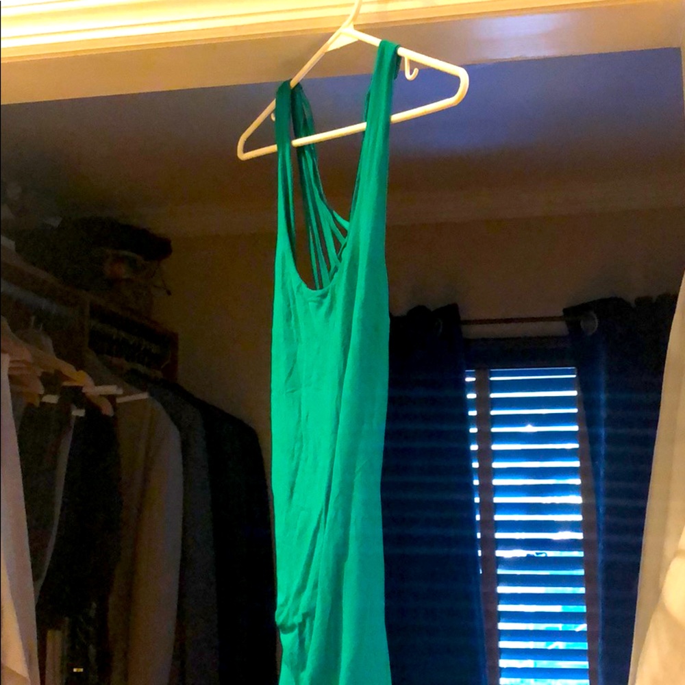 Green dress